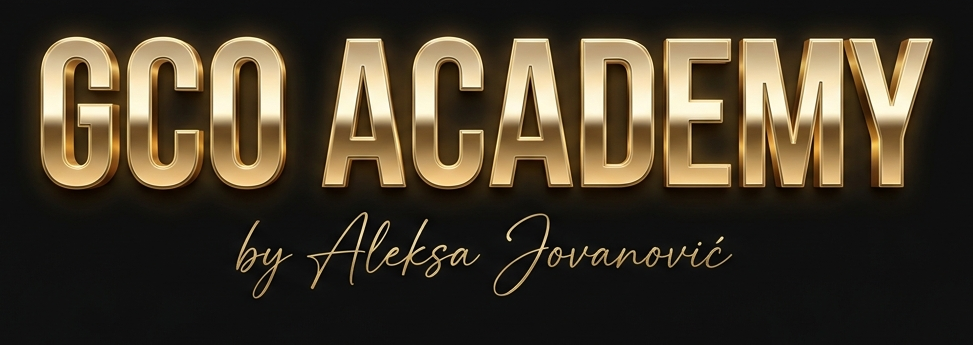 GCO Academy, by Aleksa Jovanović
